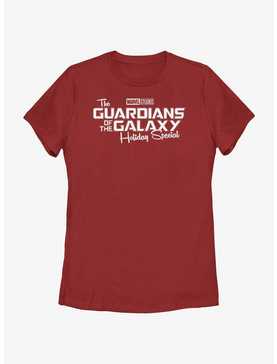 Marvel Guardians of the Galaxy Holiday Special Logo Womens T-Shirt, , hi-res