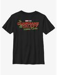 Marvel Guardians of the Galaxy Holiday Special Logo Youth T-Shirt, BLACK, hi-res