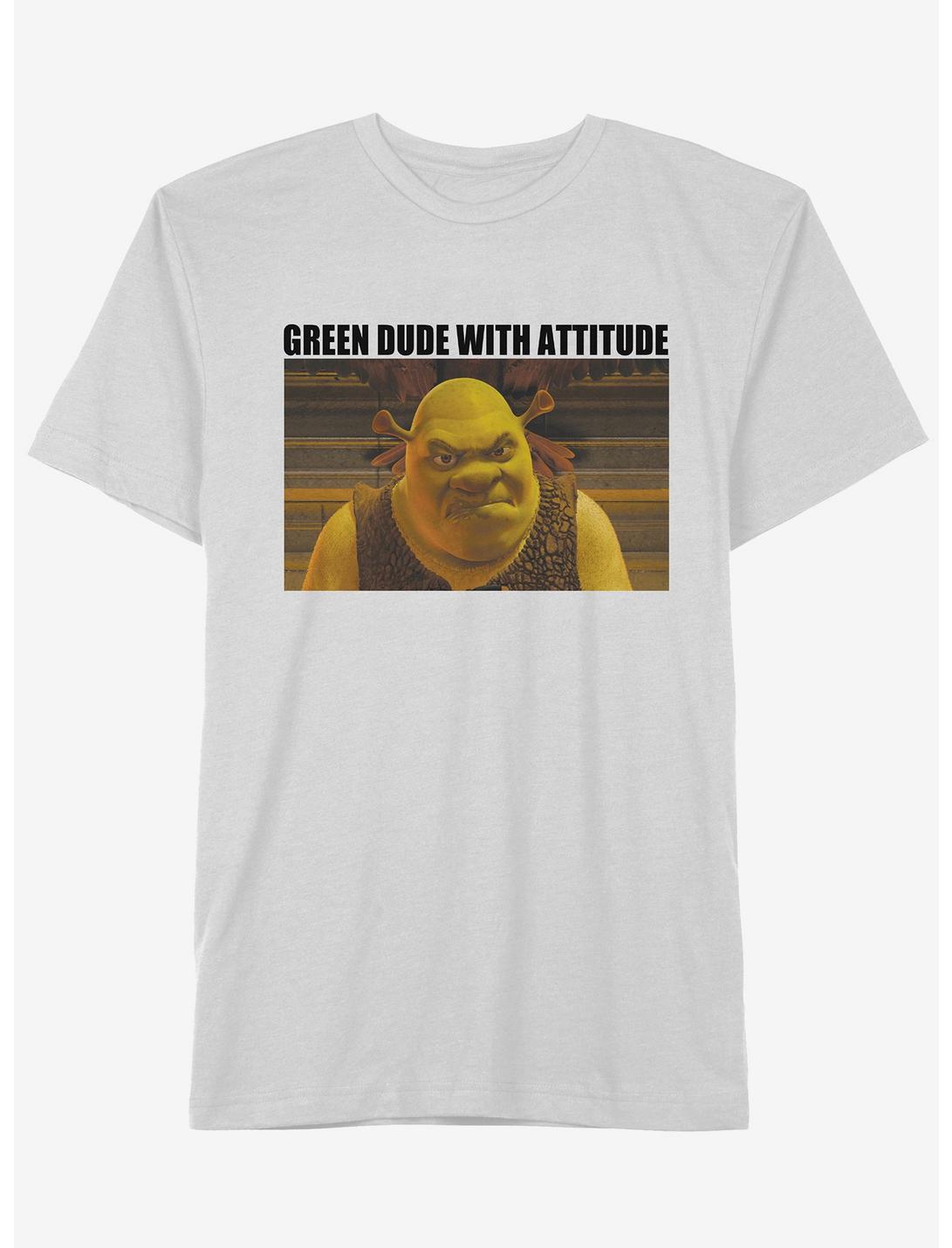 Shrek Green Dude With Attitude T-Shirt, MULTI, hi-res