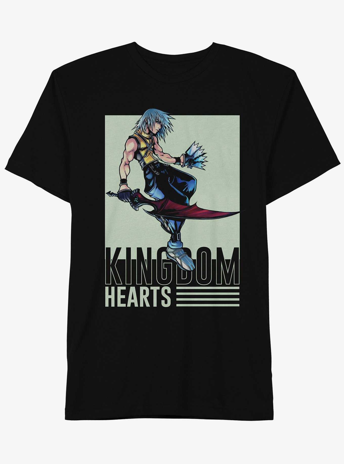Kingdom Hearts Riku Action Portrait T-Shirt, , hi-res