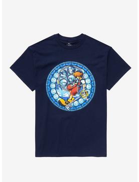 Disney Kingdom Hearts Stained Glass T-Shirt, , hi-res