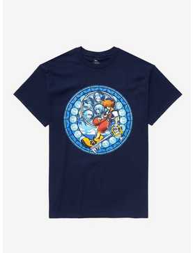 Disney Kingdom Hearts Stained Glass T-Shirt, , hi-res