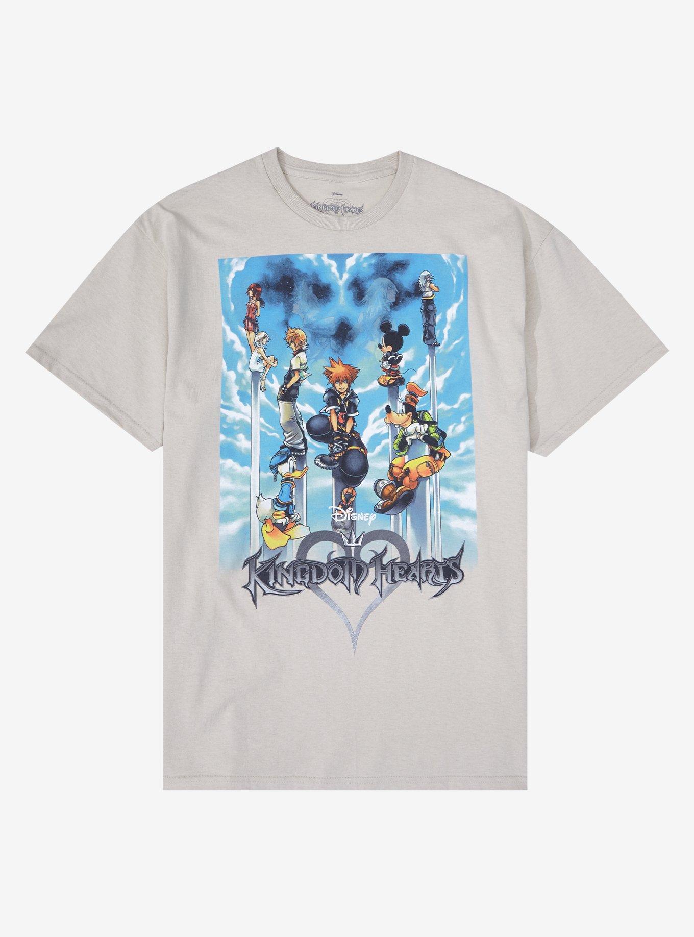 Disney Kingdom Hearts Group T-Shirt, MULTI, hi-res