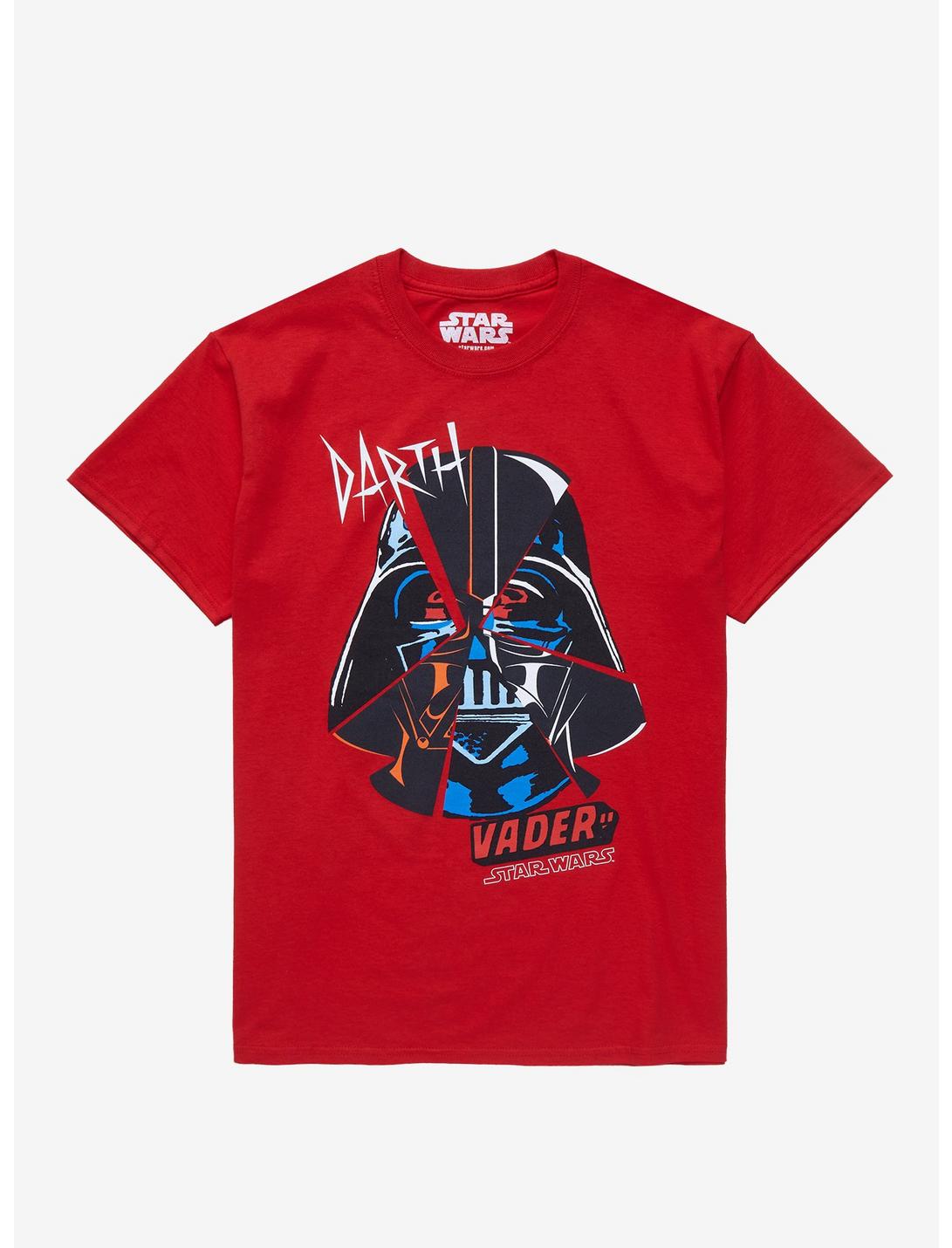Star Wars Darth Vader Pieces T-Shirt, RED, hi-res