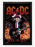 AC/DC Rock Or Bust Live Framed Wood Wall Art, , hi-res