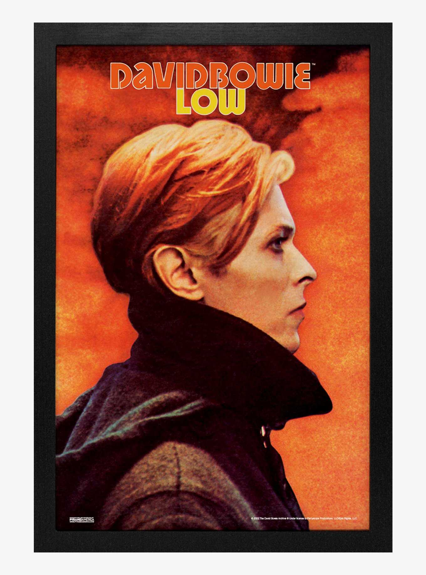 David Bowie Low Framed Wood Wall Art, , hi-res