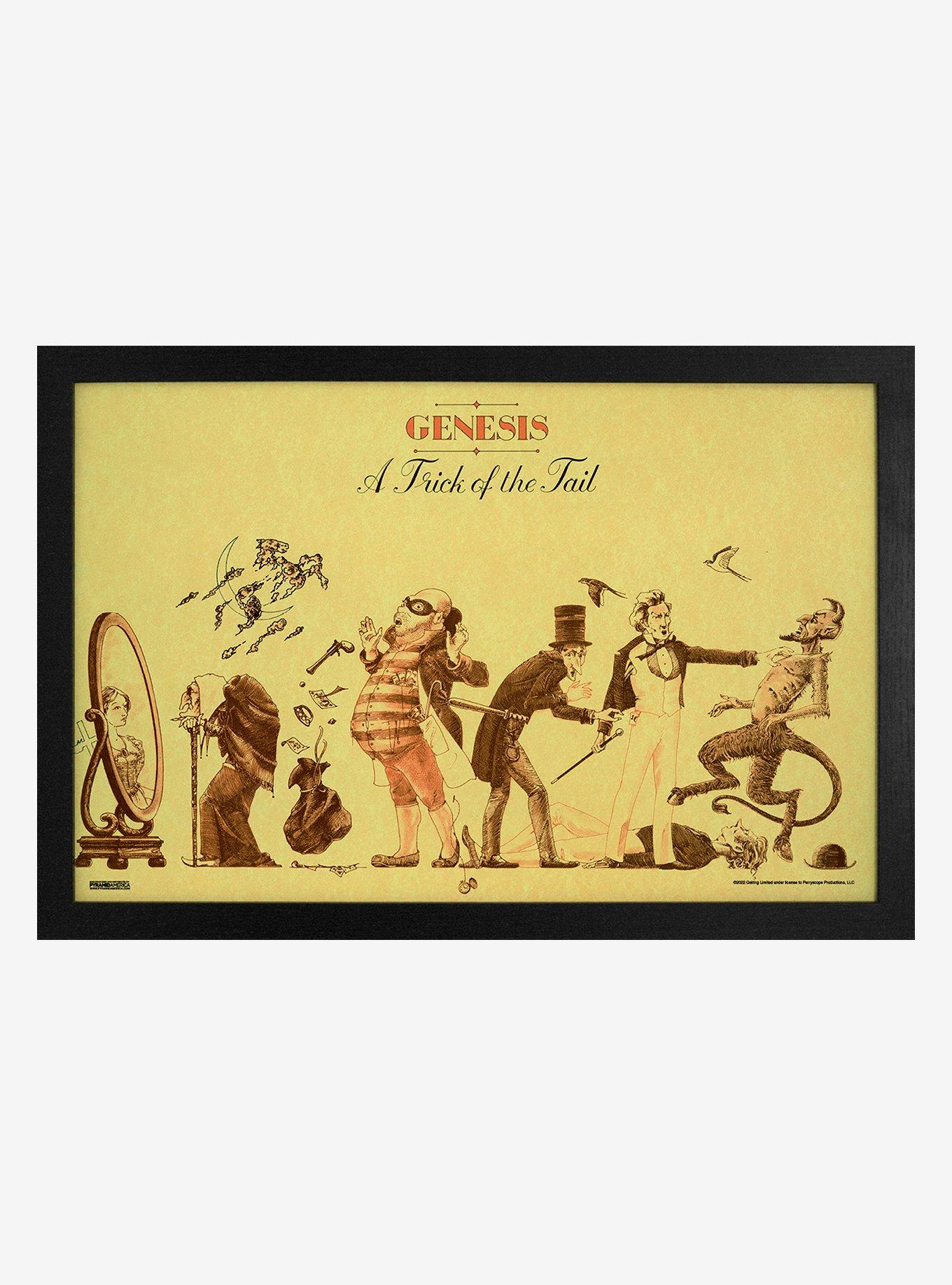 Genesis A Trick Of The Tail Framed Wood Wall Art, , hi-res