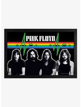 Pink Floyd Group Heartbeat Framed Wood Wall Art, , hi-res