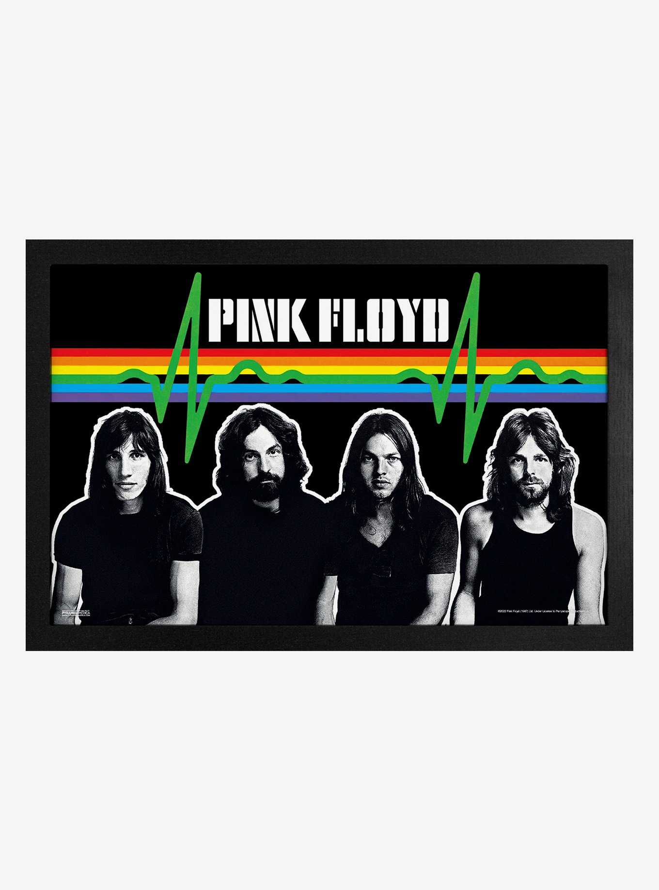 Pink Floyd Group Heartbeat Framed Wood Wall Art, , hi-res