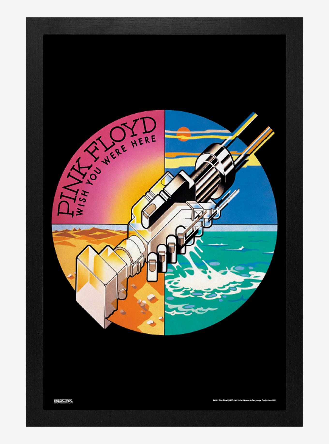 Pink Floyd Wywh Handshake Framed Wood Wall Art, , hi-res