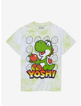Super Mario Yoshi Apple Tie-Dye T-Shirt, , hi-res