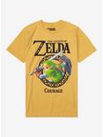 The Legend Of Zelda Courage T-Shirt, GINGER, hi-res