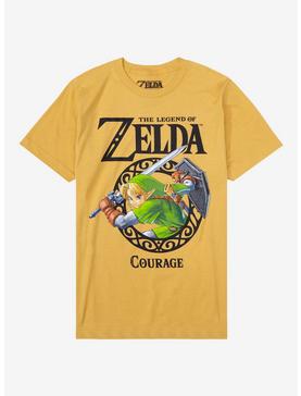 Plus Size The Legend Of Zelda Courage T-Shirt, , hi-res