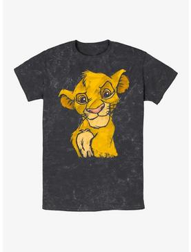 Plus Size Disney The Lion King Simba Crown Prince Mineral Wash T-Shirt, , hi-res