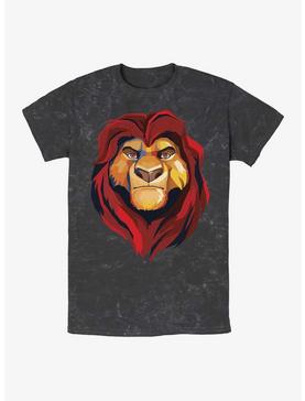 Plus Size Disney The Lion King Mufasa Mineral Wash T-Shirt, , hi-res