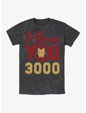 Marvel Avengers Love You 3000 Mineral Wash T-Shirt, , hi-res
