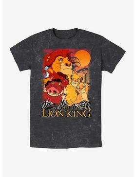Plus Size Disney The Lion King Poster Mineral Wash T-Shirt, , hi-res