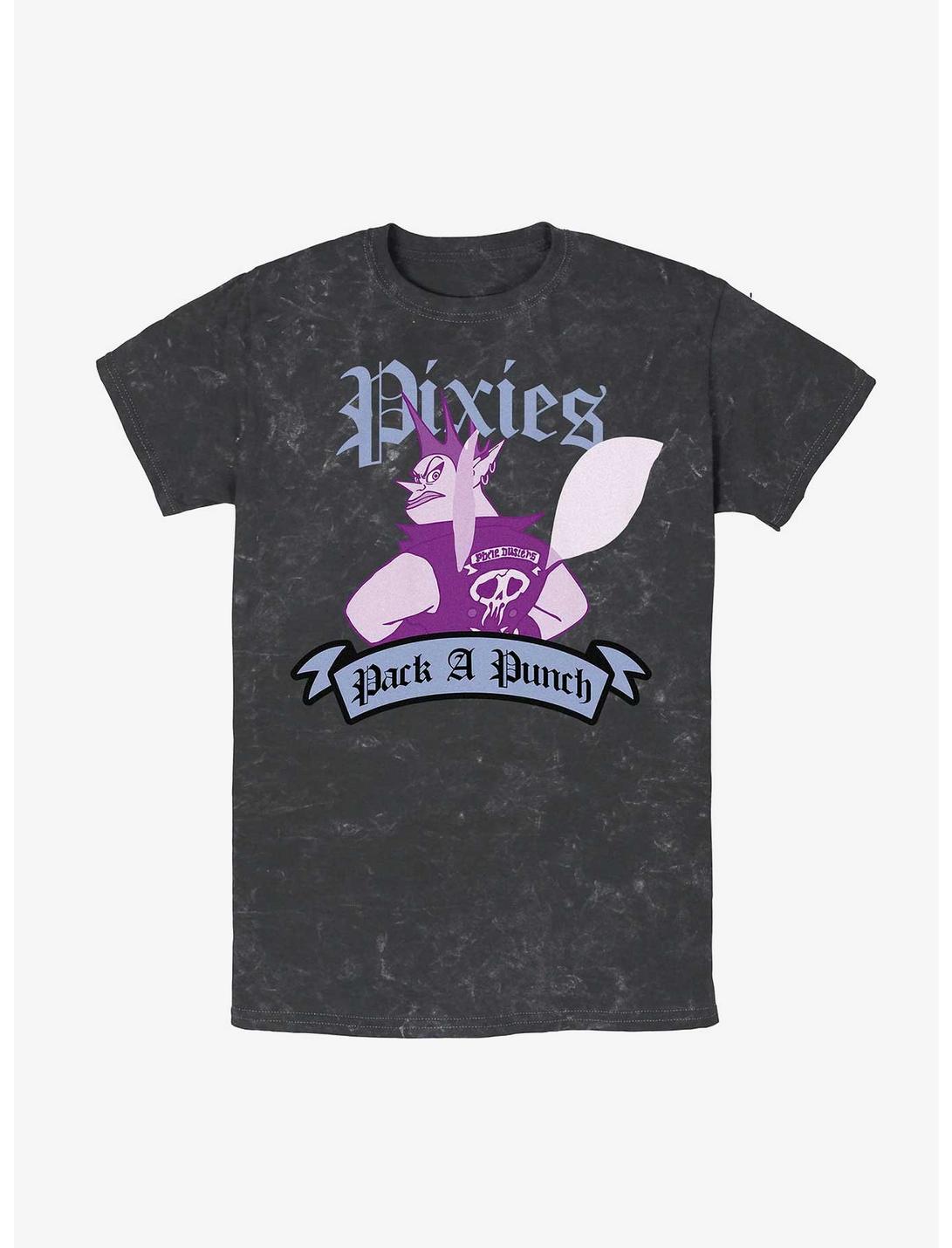 Disney Pixar Onward Pixie Punch Mineral Wash T-Shirt, BLACK, hi-res