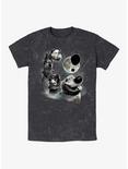 Disney Pixar Up Dug Moon Mineral Wash T-Shirt, BLACK, hi-res