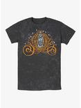Disney Cinderella Pumpkin Carriage Mineral Wash T-Shirt, BLACK, hi-res