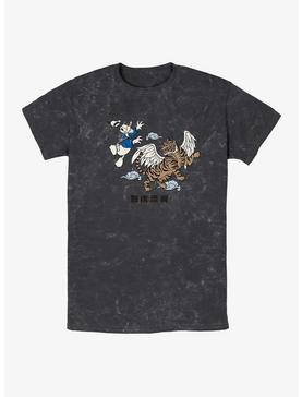 Disney Donald Duck Flying Tiger Mineral Wash T-Shirt, , hi-res