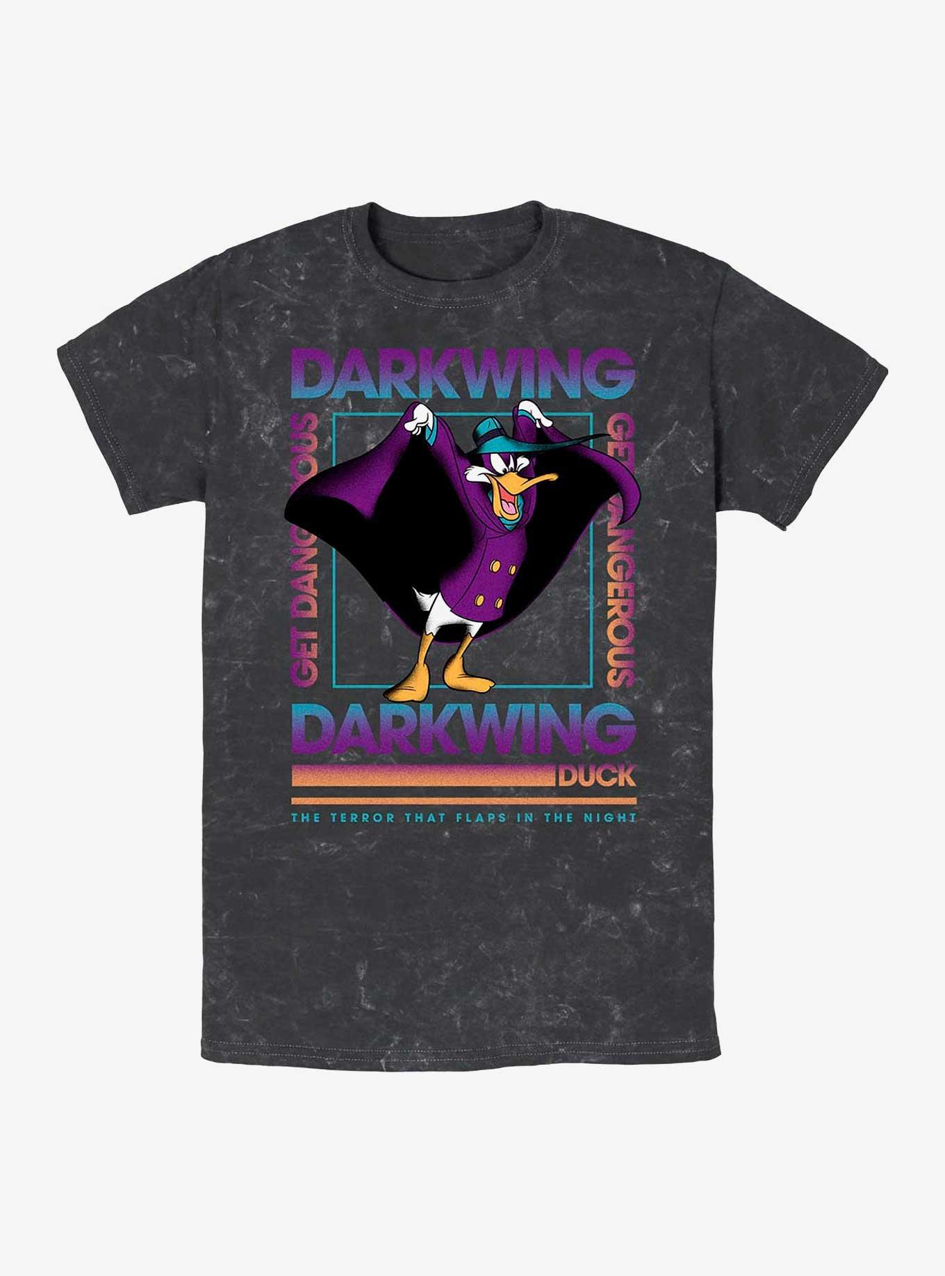 Disney Darkwing Duck Night Terror Mineral Wash T-Shirt, , hi-res