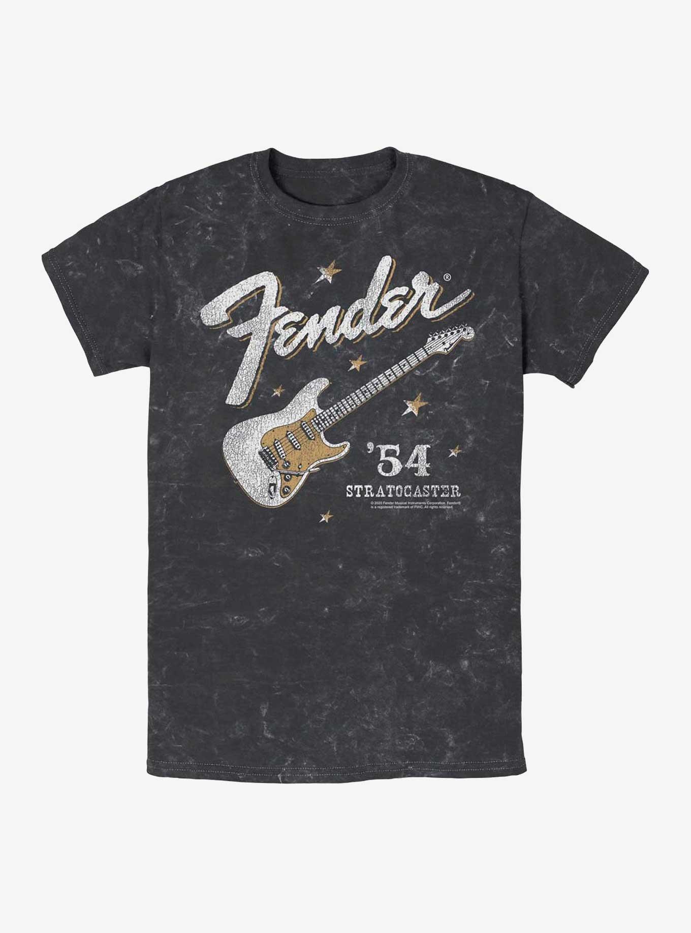 Fender '54 Stratocaster Mineral Wash T-Shirt, BLACK, hi-res