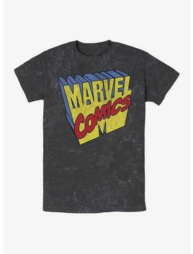 Marvel 3D Logo Mineral Wash T-Shirt, , hi-res