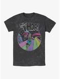 Marvel Grunge Thor Mineral Wash T-Shirt, BLACK, hi-res