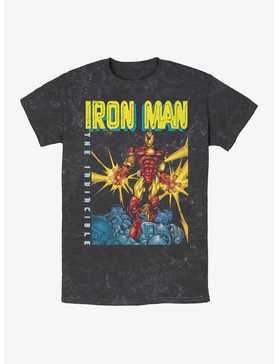 Marvel Iron Man Mineral Wash T-Shirt, , hi-res