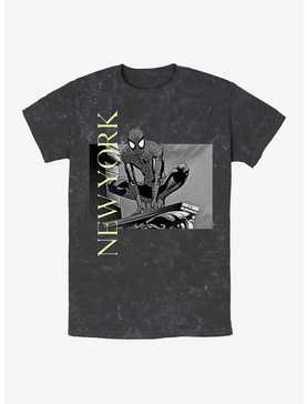 Marvel Spidey New York Mineral Wash T-Shirt, , hi-res