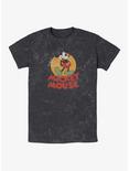 Disney Mickey Mouse Classic Mickey Mineral Wash T-Shirt, BLACK, hi-res