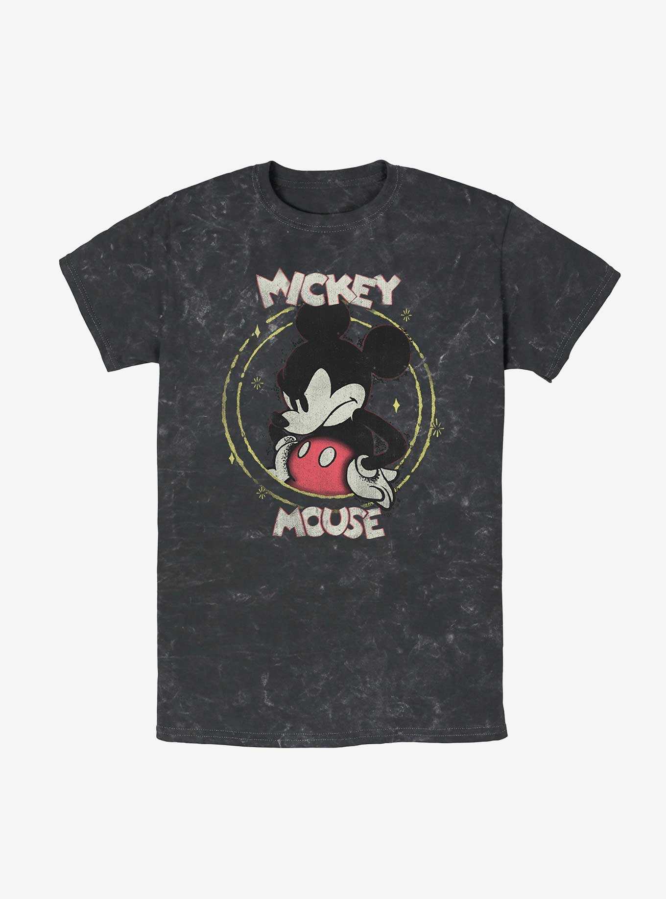 Disney Mickey Mouse Gritty Mickey Mineral Wash T-Shirt, , hi-res