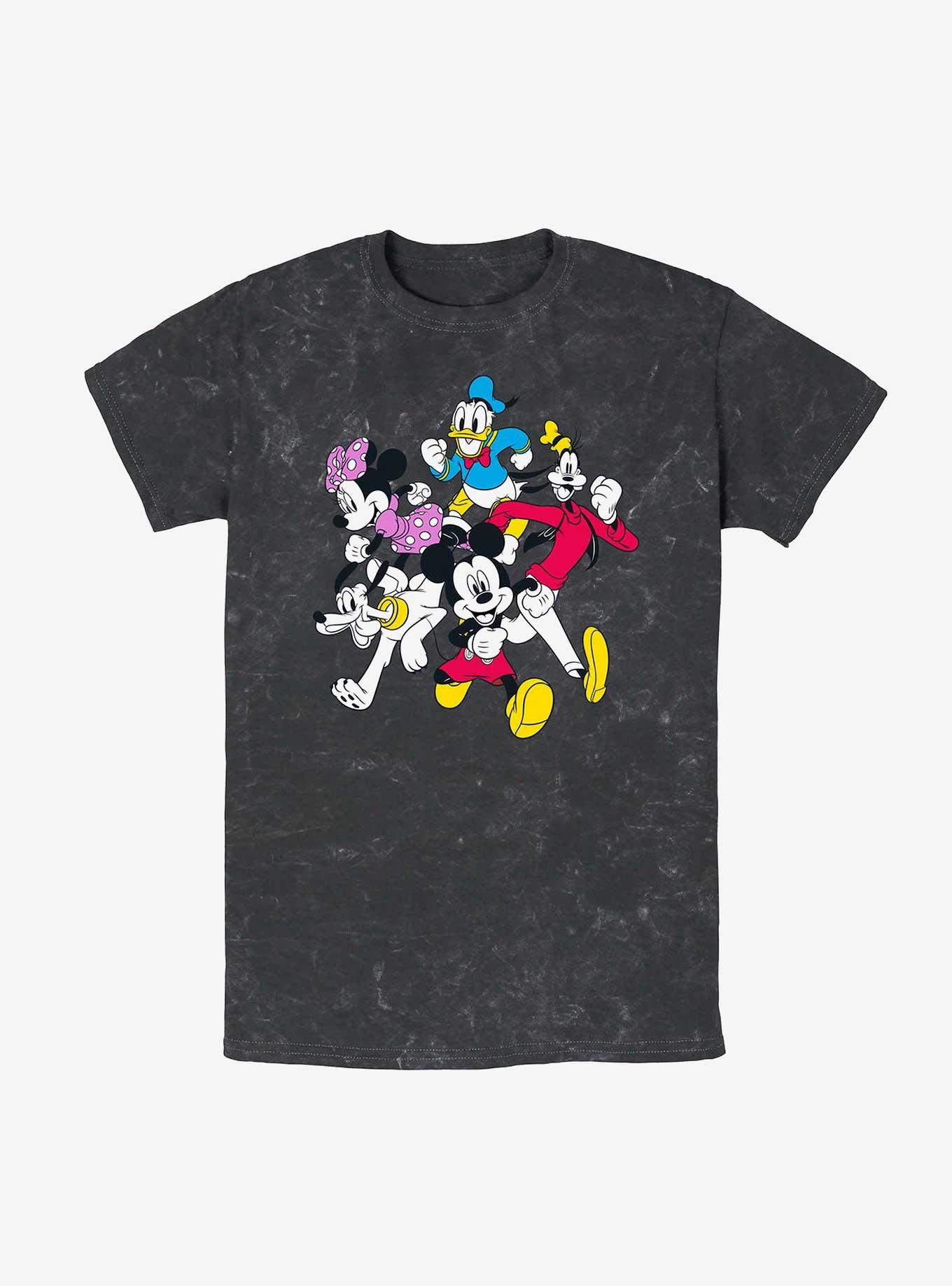 Disney Mickey Mouse Mickey and Friends Mineral Wash T-Shirt