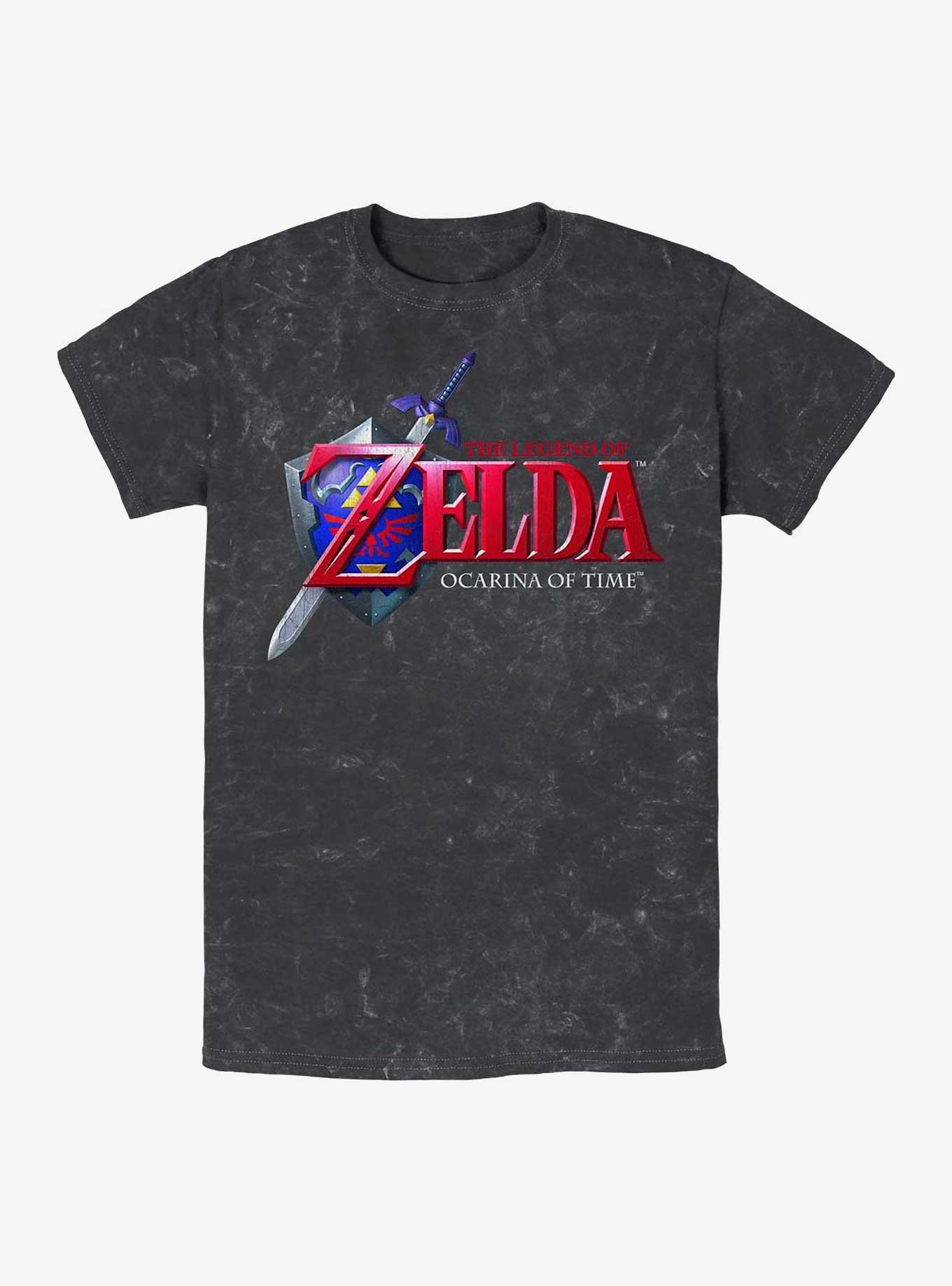 Nintendo The Legend of Zelda Ocarina of Time Mineral Wash TShirt