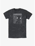Pokemon Charmander Mineral Wash T-Shirt, BLACK, hi-res
