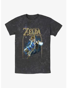 Plus Size Nintendo Zelda Wild Arch Mineral Wash T-Shirt, , hi-res