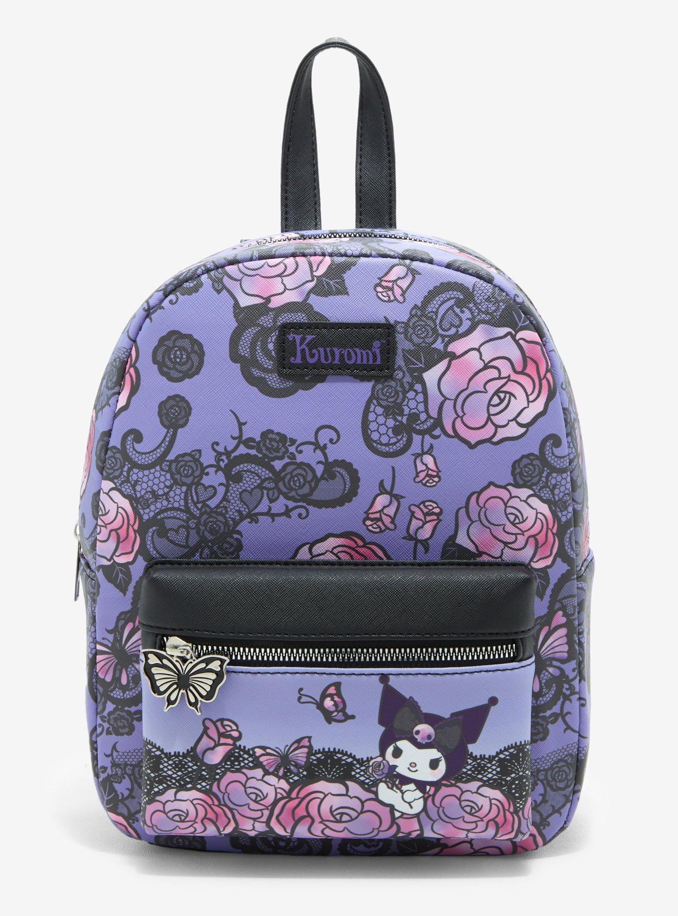 Kuromi Roses Lace Mini Backpack | Hot Topic