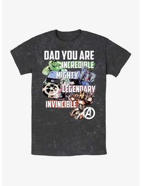 Marvel Avengers Avenger Dad Mineral Wash T-Shirt, , hi-res