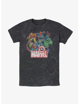 Marvel Avengers Heroes of Today Mineral Wash T-Shirt, , hi-res