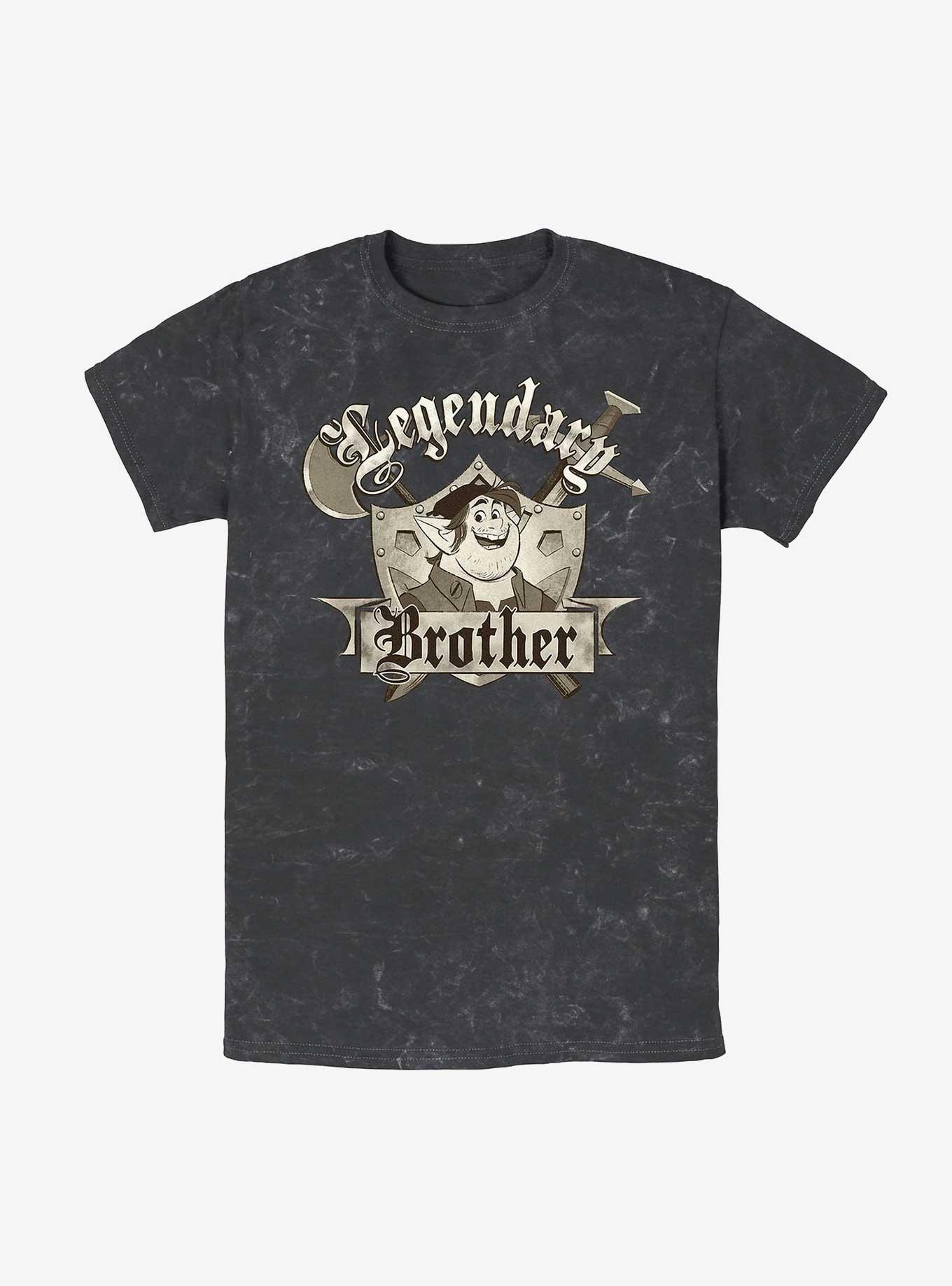 Disney Pixar Onward Legendary Big Brother Mineral Wash T-Shirt, BLACK, hi-res