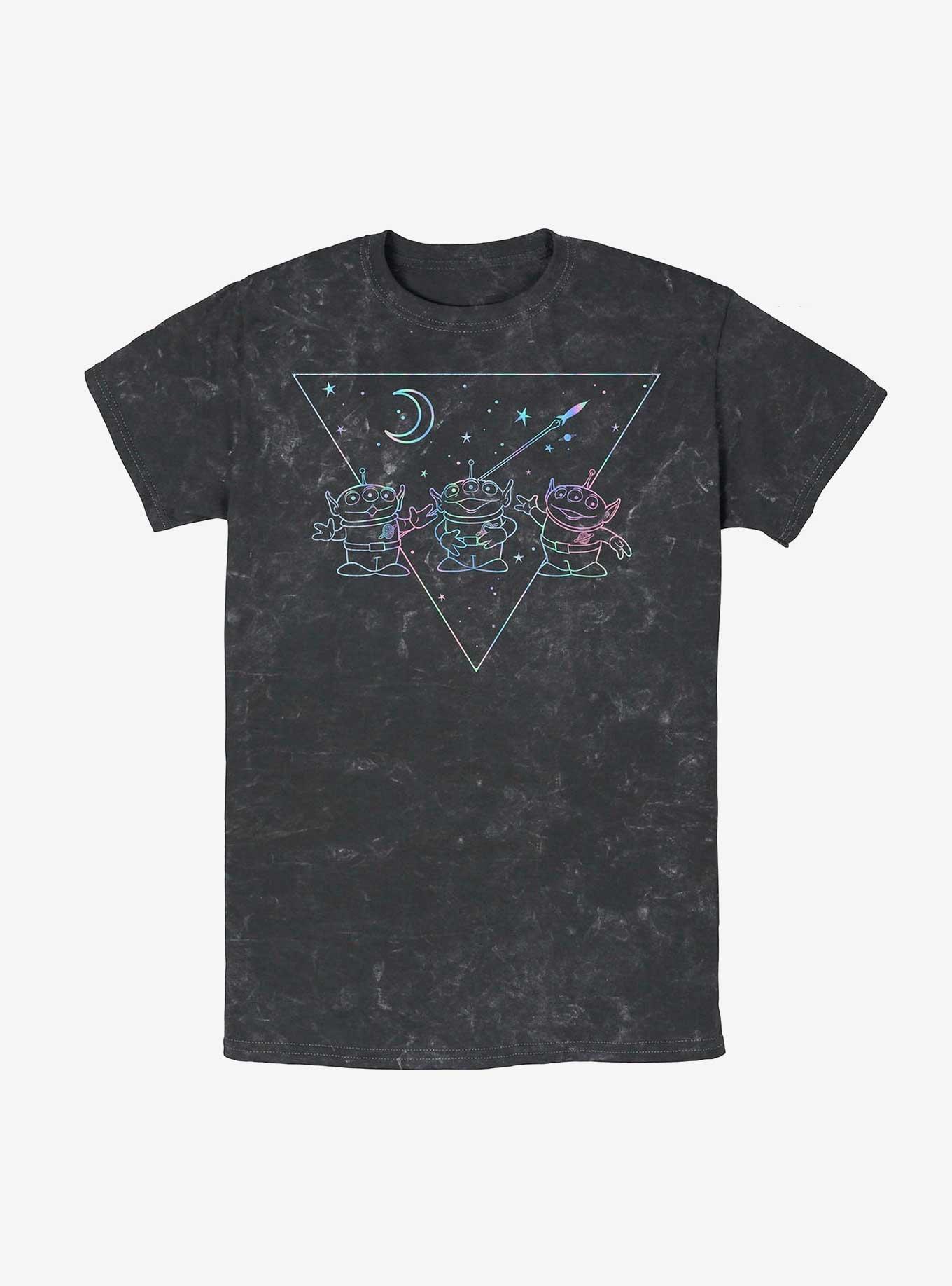Disney Pixar Toy Story Alien Galaxy Mineral Wash T-Shirt, , hi-res