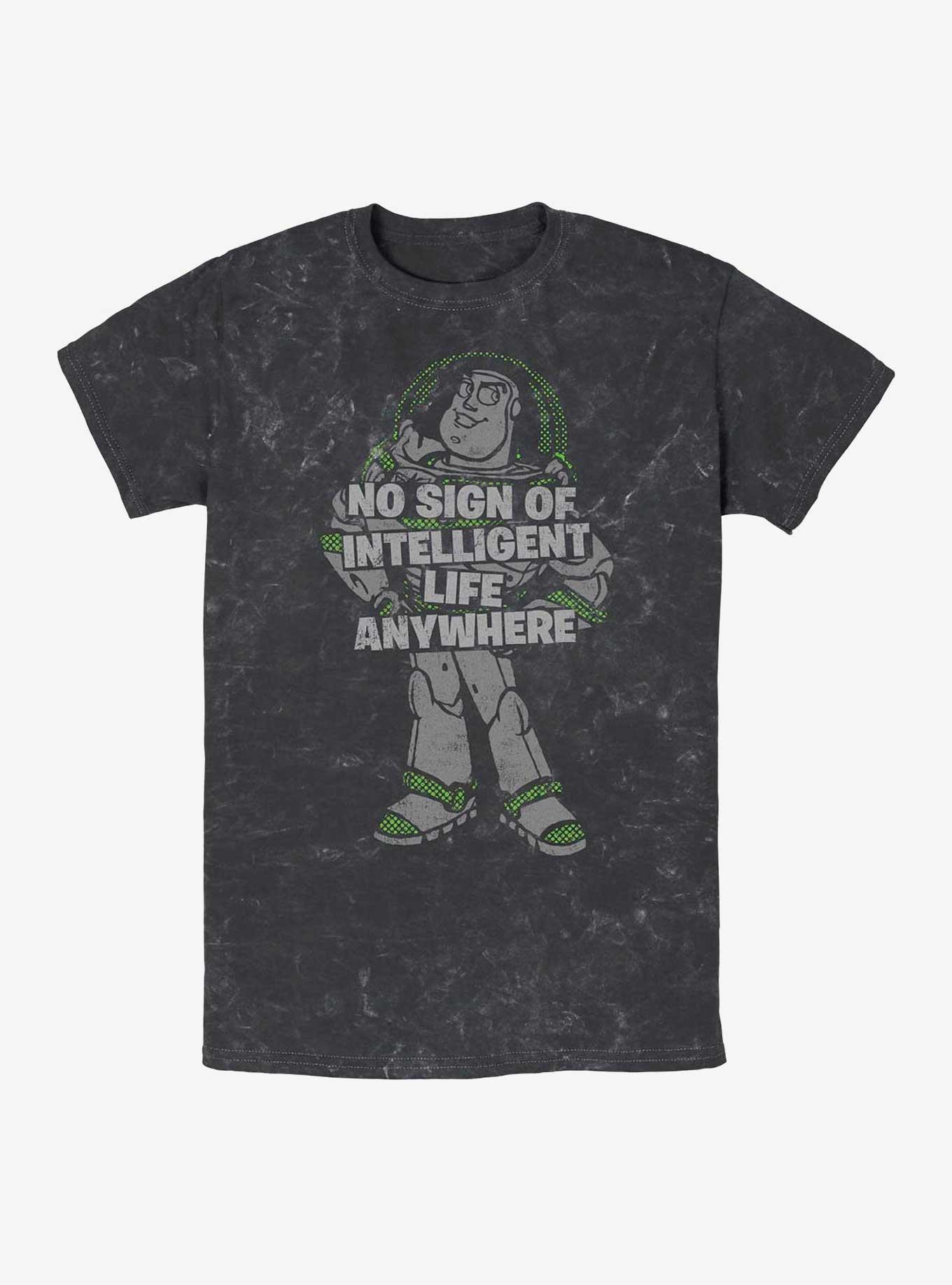 Disney Pixar Toy Story Buzzin' Mineral Wash T-Shirt, BLACK, hi-res