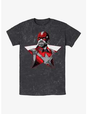 Marvel Black Widow Red Guardian Star Mineral Wash T-Shirt, , hi-res