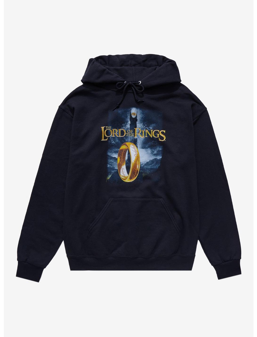 The Lord Of The Rings One Ring Hoodie, BLACK, hi-res