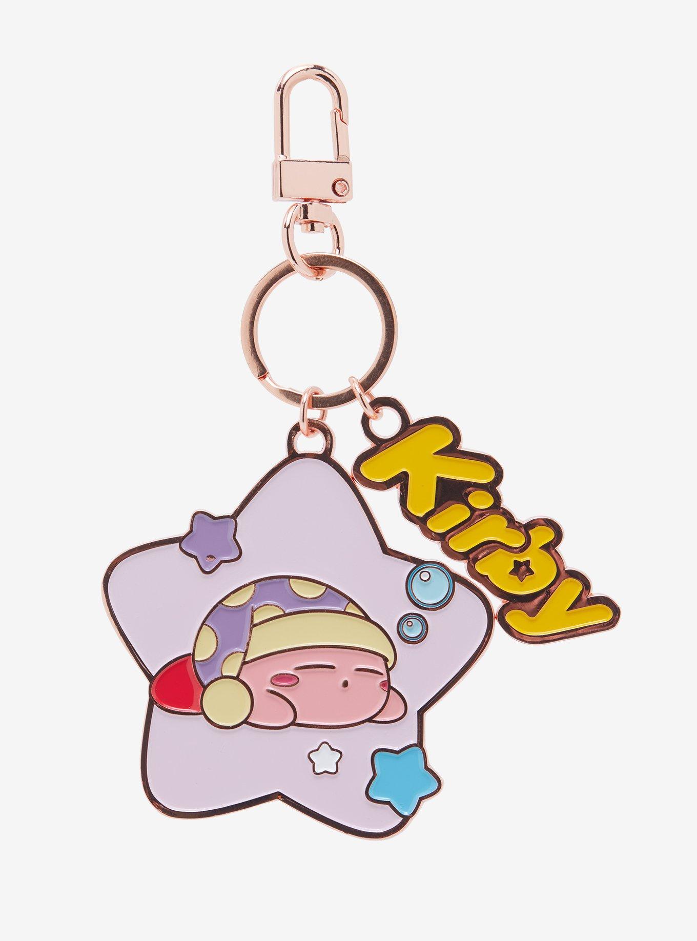 Nintendo Kirby Dreamland Star Multi Charm Keychain BoxLunch Exclusive BoxLunch