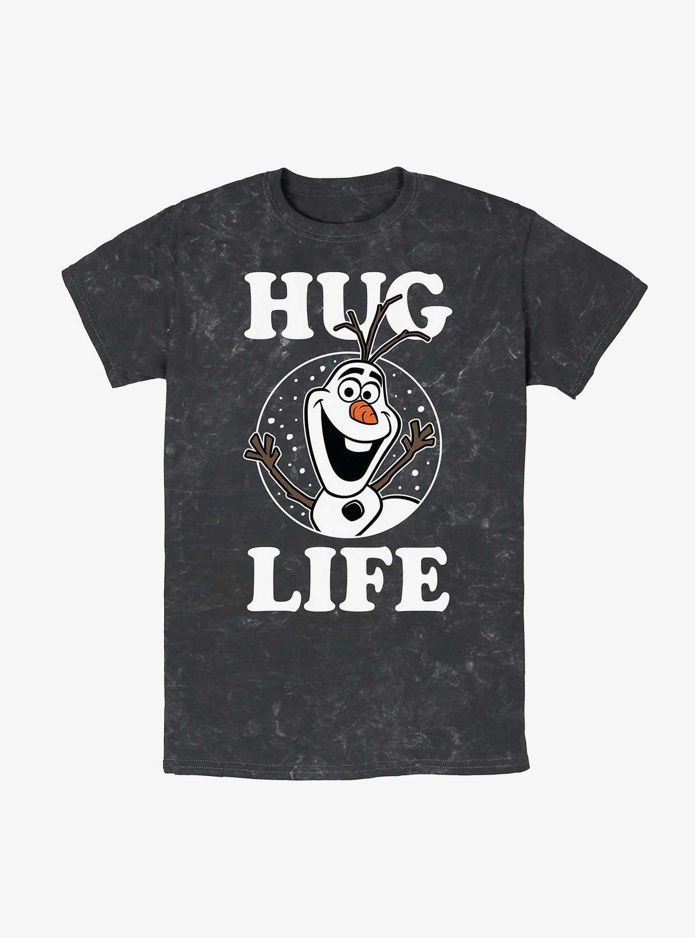 Disney Frozen Olaf Hug Life Mineral Wash T-Shirt, , hi-res