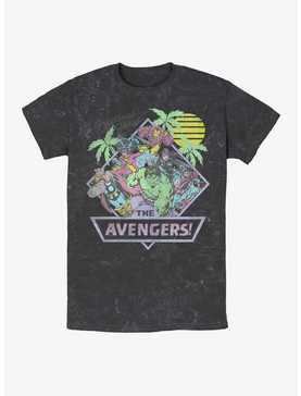 Marvel Vacay Avengers Mineral Wash T-Shirt, , hi-res