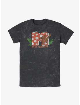 MTV Mushroom TV Mineral Wash T-Shirt, , hi-res