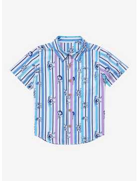 Disney Lilo & Stitch: The Series Character Striped Toddler Woven Button-Up - BoxLunch Exclusive, , hi-res